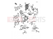 Frame Fitting - Kawasaki KLR650 (KL650-A1) 1987