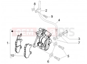 PIAGGIO Fly 50 2T Brakes pipes - Calipers