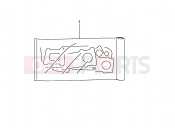 SUZUKI LT-A700 K5 (2005) King Quad (E28,E33) GASKET SET