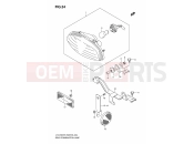 SUZUKI LT-A700 K5 (2005) King Quad (E28,E33) REAR COMBINATION LAMP