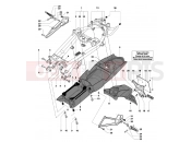 MV Agusta Brutale 750 ORO Rear Frame Assembly