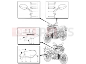 MV Agusta Brutale 750 S Mirrors - Covers