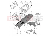 MV Agusta Brutale 910 R Rear Frame Assembly