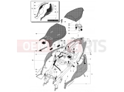 MV Agusta Brutale 1078 RR Rear Fairing Assembly