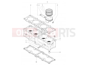 MV Agusta Brutale 1090 R 2012 Cylinder & Piston Assembly