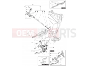 MV AGUSTA F3 675 ORO Footrest Assembly Left