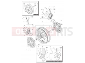 MV Agusta F3 800 Front Wheel Assembly