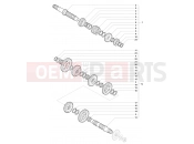 MV Agusta F3 800 RC Gear Box Assembly