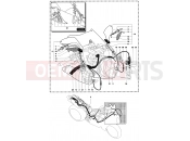 MV Agusta 1999 F4 750 ORO Wiring Harness - Mirrors