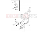 MV Agusta 1999-2001 F4 750S Footrest Assembly Left