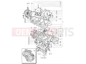 MV Agusta 1999-2001 F4 750S Crankcase Assembly