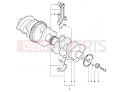 MV Agusta 2002 F4 750 SENNA Crankshaft Assembly