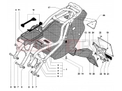 MV Agusta 2002-2003 F4 750S Rear Frame (single seat)