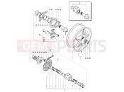 Rear Wheel Assembly - MV Agusta 2002-2003 F4 750S 1+1