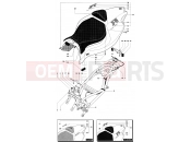 MV Agusta 2003 F4 750 SPR Rear Fairing (single seat)