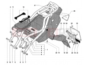 MV Agusta 2004 F4 AGO Rear Frame (single seat)