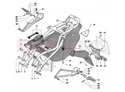 MV Agusta 2005 F4 Tamburini Rear Frame (double seat)