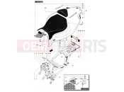 MV Agusta 2006 F4 1000 Senna Rear Fairing (single seat)