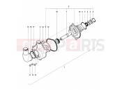 MV Agusta 2006 F4 Veltro Pista Water Pump