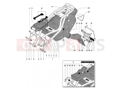 MV Agusta 2006 F4 Veltro Strada Rear Frame (single seat)