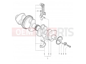 MV Agusta 2006 F4 Veltro Strada Crankshaft Assembly