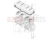 MV Agusta 2006 F4 Veltro Strada Cylinder Head Assembly