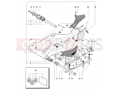 MV Agusta 2006-2007 F4 1000R 1+1 Swingarm Assembly