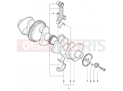 MV Agusta 2006-2007 F4 1000R Crankshaft Assembly