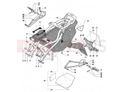 MV Agusta 2007-2008 F4 312R 1000 Rear Frame (double seat)