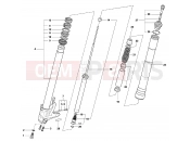 MV Agusta 2008-2009 F4 312RR 1078 Front Fork Left