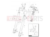 MV Agusta 2012 F4 R Front Suspension Assembly