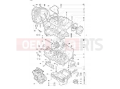 MV Agusta 2012 F4 RR Crankcase Assembly