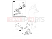 MV Agusta 2013-2015 F4 R Footrest Assembly Left