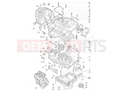 MV Agusta 2013-2015 F4 R Crankcase Assembly