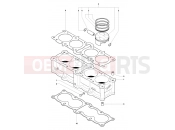 MV Agusta 2016 F4 RC Cylinder & Piston Assembly
