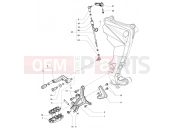 MV Agusta Rivale 800 Footrest Assembly Left