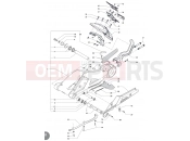 MV Agusta Rivale 800 Swingarm Assembly