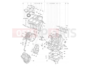 MV Agusta Rivale 800 Crankcase Assembly