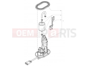 MV Agusta Rivale 800 Fuel Pump Assembly
