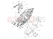 MV Agusta Stradale 800 Rear Frame Assembly
