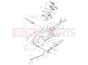 MV Agusta Stradale 800 Swingarm Assembly