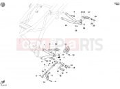 DUCATI Supersport 1000 SS FOOTRESTS, LEFT » UNCLASSIFIED
