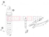 KTM 125 SX (6101L0) [EU] 2012 SHOCK ABSORBER