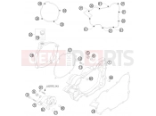 KTM 150 SX (6101L1) [EU] 2012 CLUTCH COVER