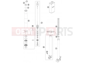 KTM 50 SX (6001L4) [EU] 2012 FRONT FORK DISASSEMBLED