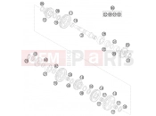 KTM 105 SX (6101K5) [US] 2011 TRANSMISSION II - COUNTERSHAFT