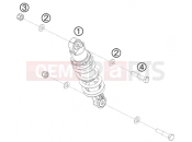 KTM 50 SX MINI (6001I5) [EU] 2009 SHOCK ABSORBER