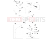 HANDLEBAR, CONTROLS - KTM 65 SX (6001H6) [EU] 2008