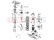SHOCK ABSORBER DISASSEMBLED - KTM 65 SX (6001H6) [EU] 2008