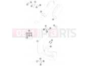 EXHAUST SYSTEM - KTM 65 SX (6001H6) [EU] 2008